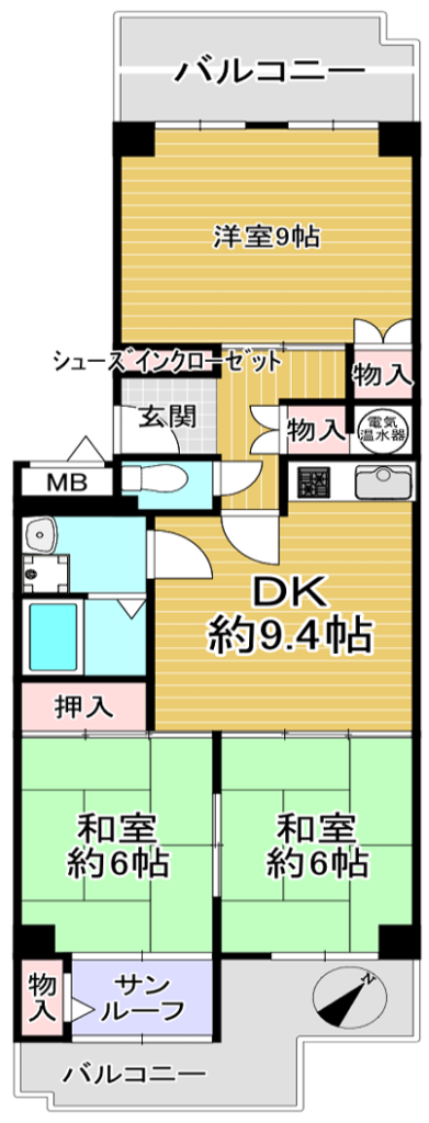 (間取) (間取)