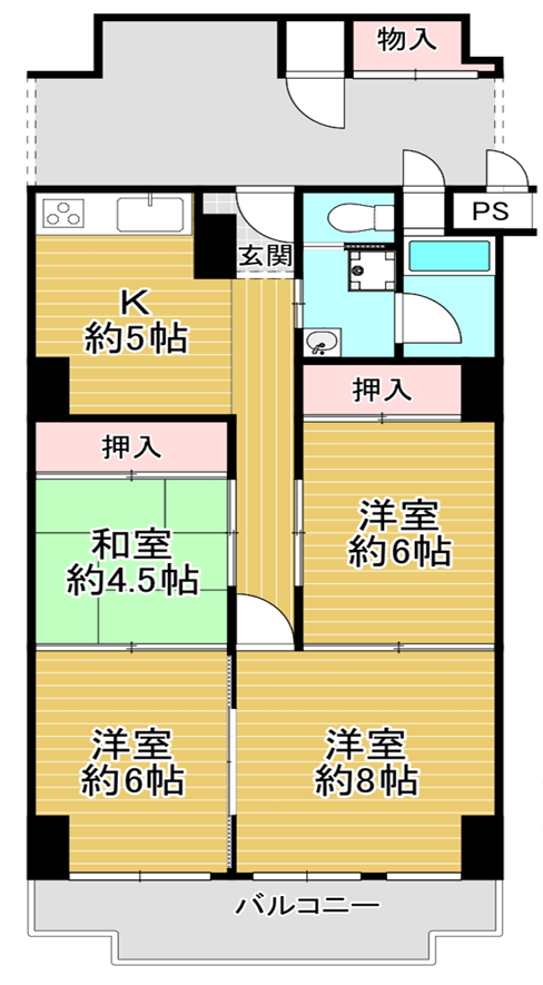 (間取) (間取)